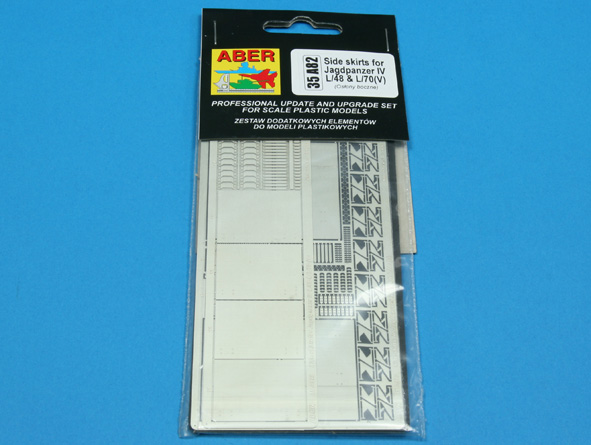 ABR-35-A82  Дополнения для  Side skirts for Jagdpanzer IV (V) для  1/35