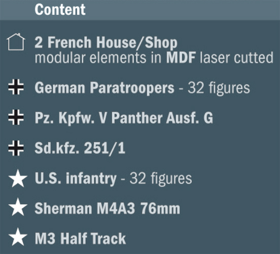 6116ИТ Набор OPERATION COBRA 1944 ( BATTLESETS) (10013160/170621/0366752, ИТАЛИЯ ) Italeri