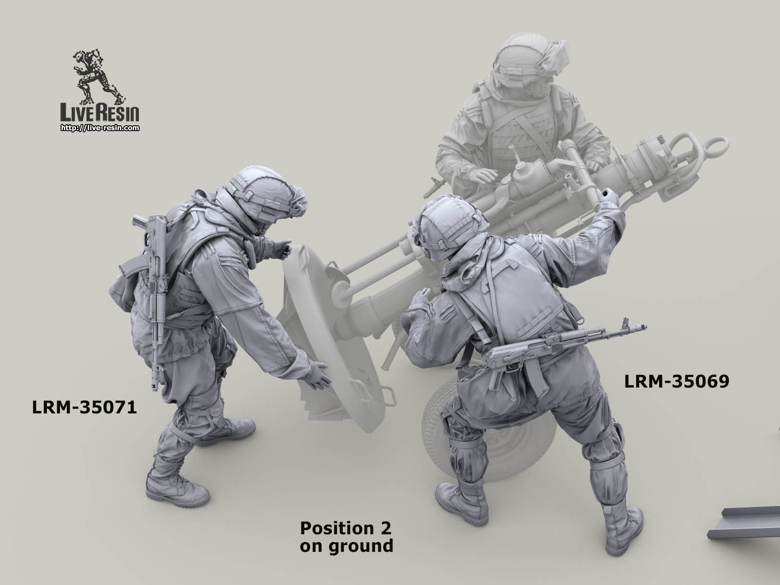 LRM35069 Современный солдат Российской Армии - Минометчик - 22 