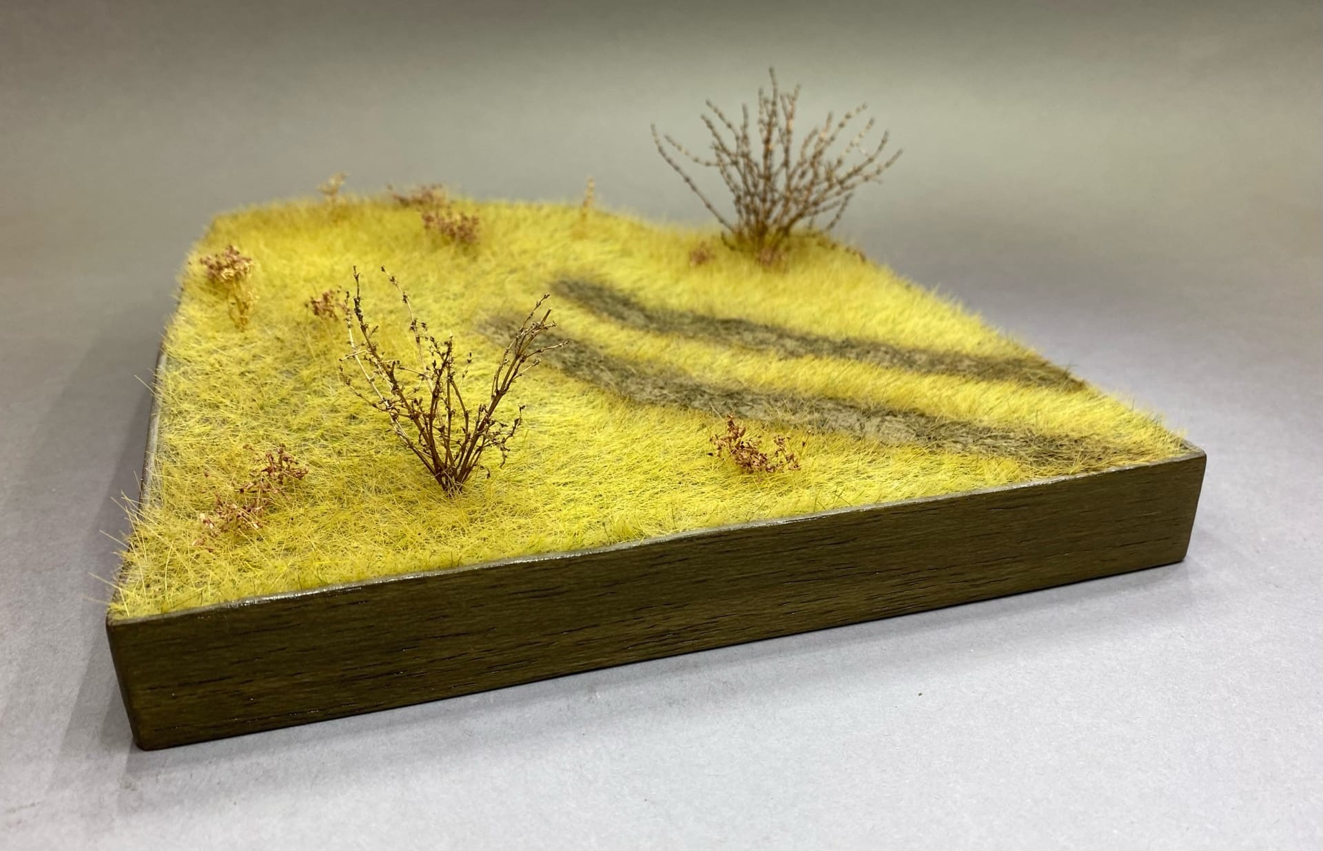 AM72275 Подставка авторская премиум уровня «Где то в полях», размер 20*20см