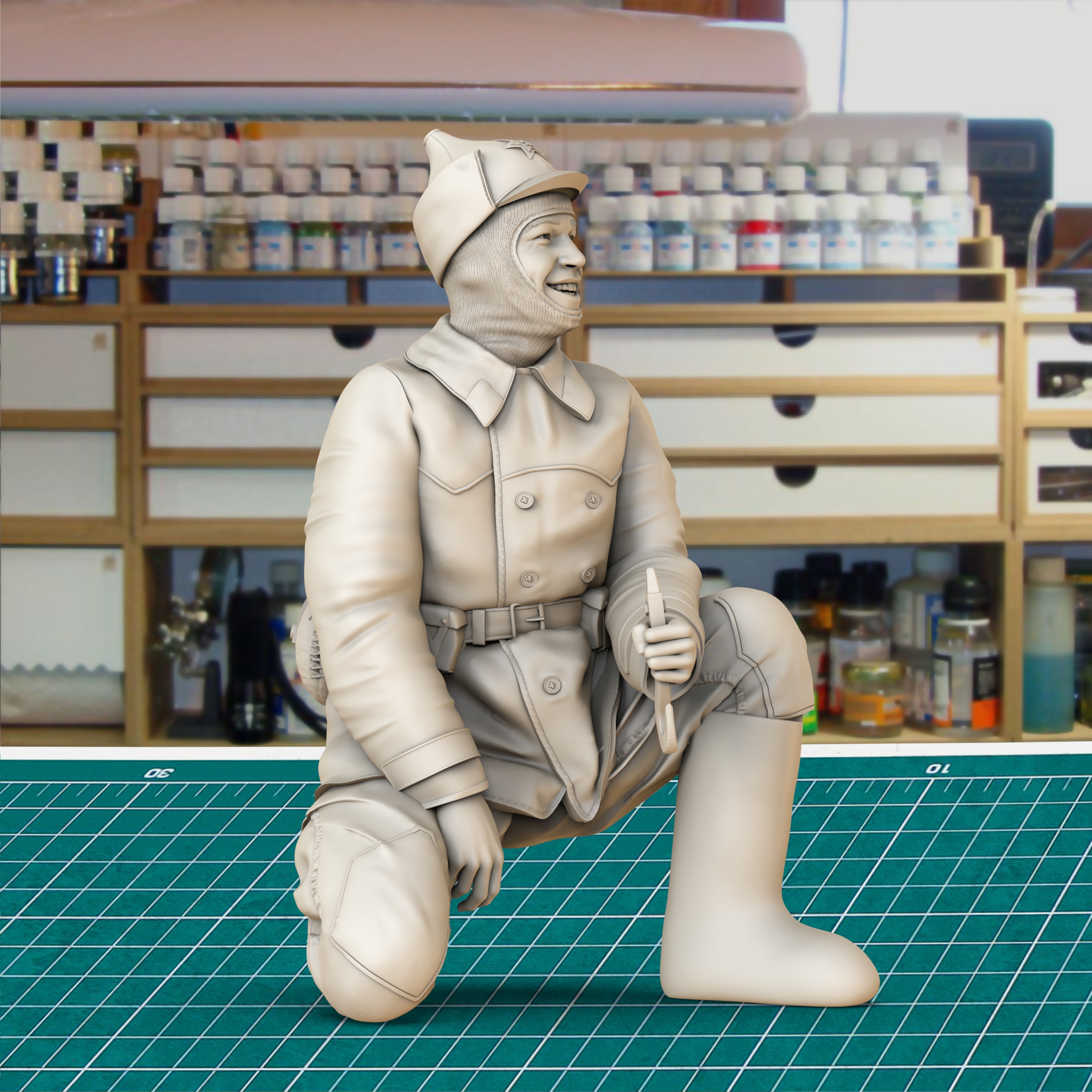 AM35829 Миниатюра Расчет финская кампания 5 фигур Arma Models