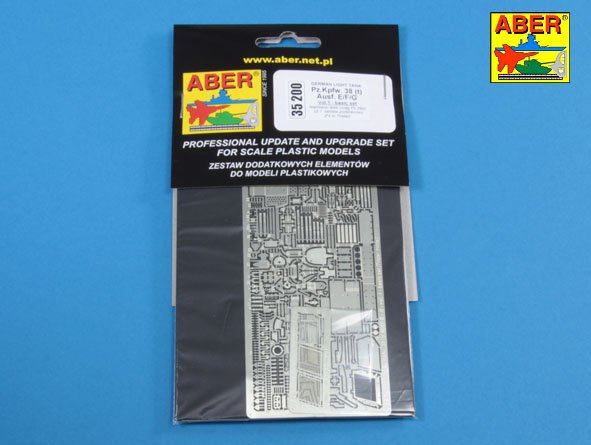 ABR-35-200  Дополнения для  Pz.Kpfw. 38 (t) Ausf. E/F/G Vol.1-basic set для Tristar, Dragon 1/35
