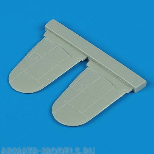 QB72118  Hawker Typhoon Mk.Ib Late Stabilizer kit for Academy 1/72