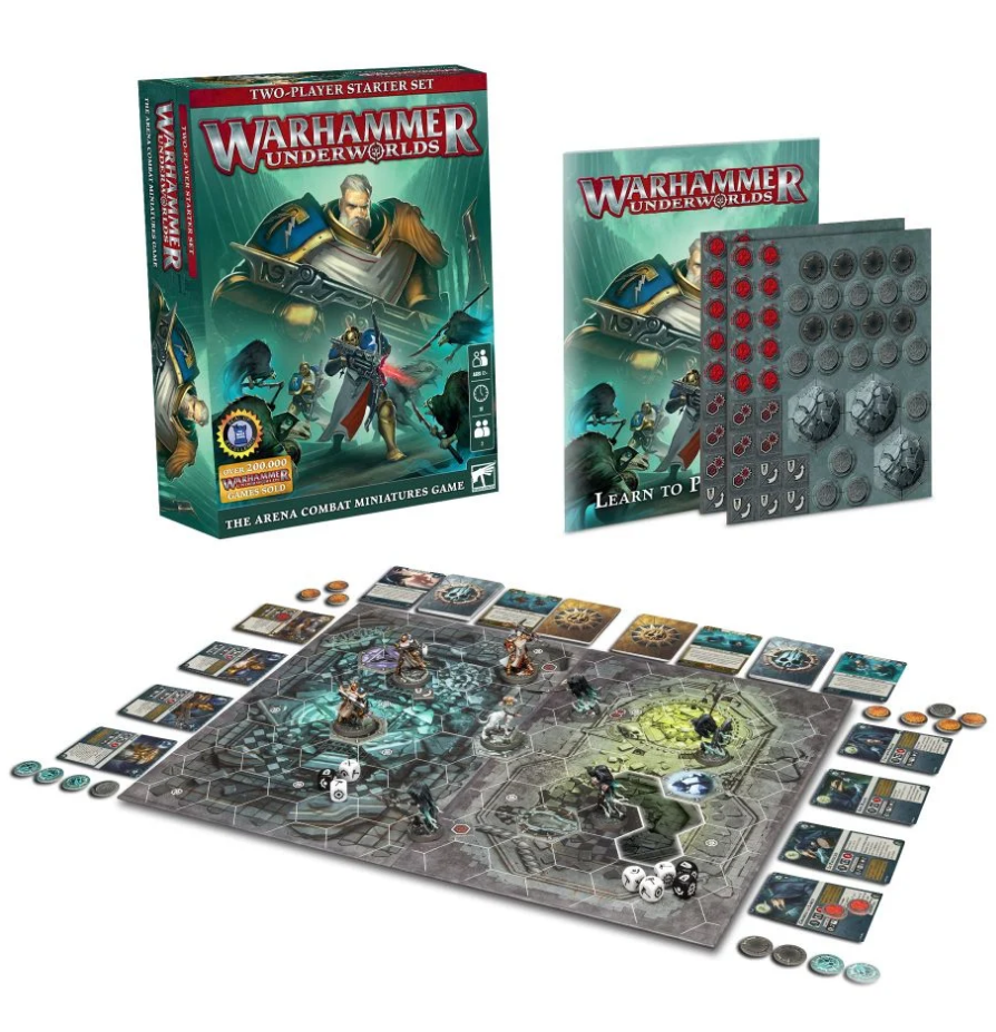 110-01GW Стартовый набор Вархаммер Андерворлдс (рус.) (Warhammer Underworlds: Starter Set (Rus))