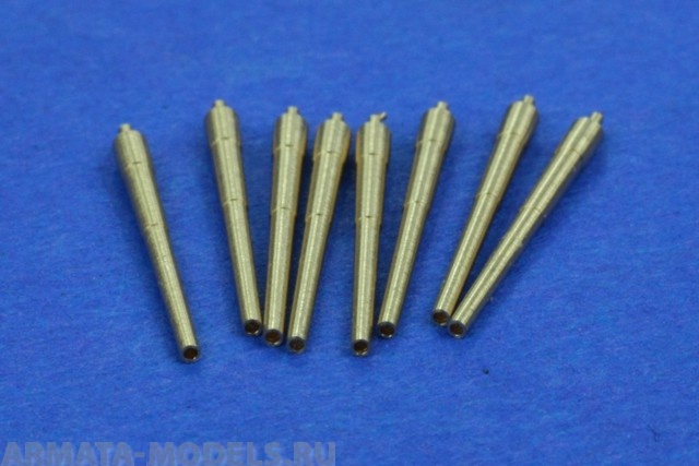 700L03RB Металлические стволы Bismarck, Tirpitz 38cm L/52 SK C/34 8 pcs