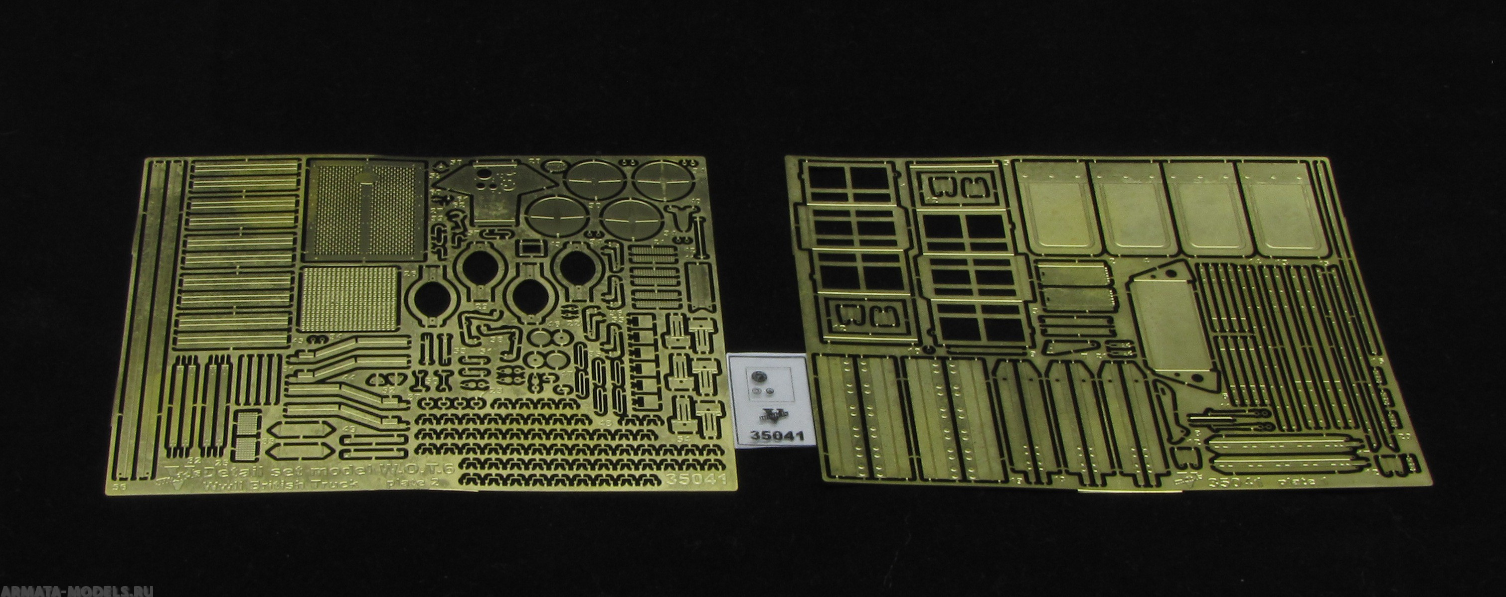 35041VM Фототравление Detail  set model W.O.T. 6 WWII British truck
