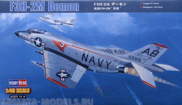 80365 Самолет F3H-2M Demon Hobby Boss