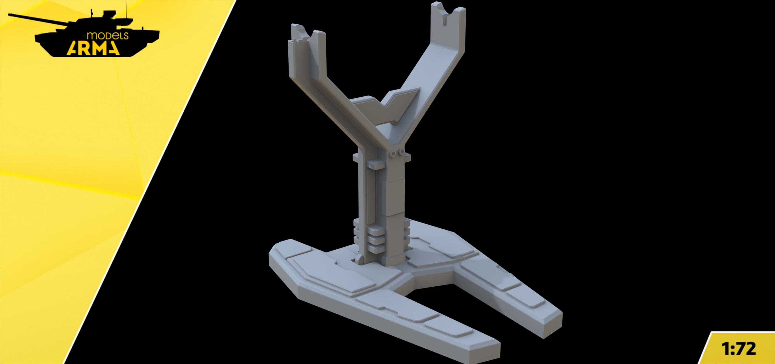 AM72480-1 Подставка для Истребитель Tie Fighter (Сид истребитель) Arma Models