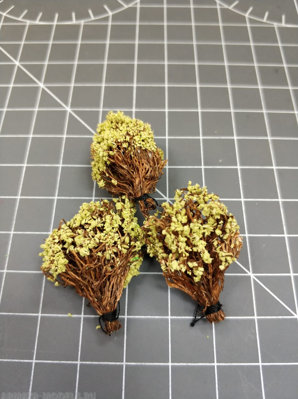 3031/2 придорожные растения 5 шт. Вар 2 (светло-зеленые)