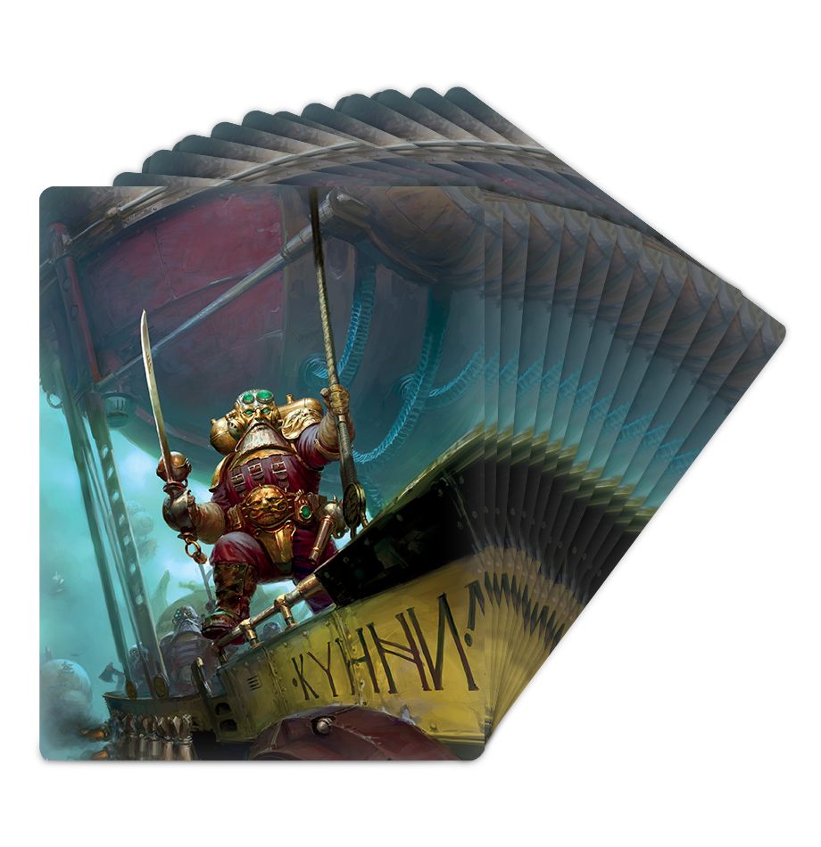 84-03-60GW Карты Боевые Свитки. Владыки Харадрона (англ.) (Warscrolls: Kharadron Overlords (Eng, Old))