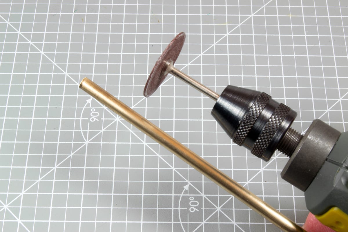 AK9109 Трубочка латунная BRASS PIPES 1,0mm, 5 units