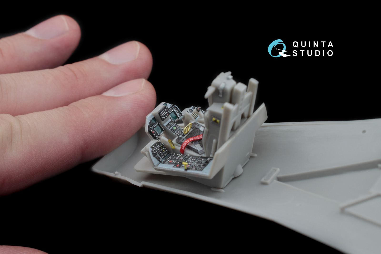 QD48035 1:48 3D Декаль интерьера кабины  F-16С (для модели Hasegawa)