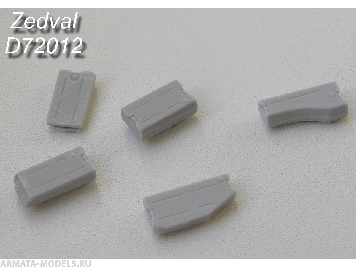 D72012ZV Топливные баки для Т-72-Т-90. в комплекте 5 шт.