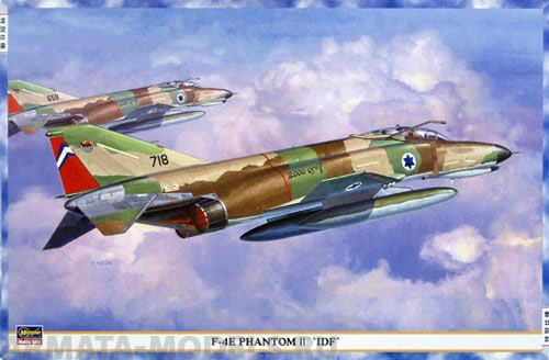09566HG Самолет F-4E Phantom II israel air force IDF Hasegawa