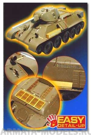 LA48005 Набор  Russian T-34/76 Model 1941 / w Matel Barrel for Tamiya 32515