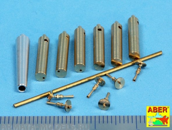 ABR-35-L-164  Дополнения для  Barrels for German WWI A7V Tank для Meng, unversal 1/35