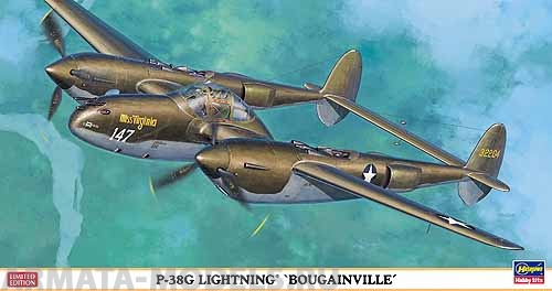 09949 Самолет P-38G BOUGAINVILLE Hasegawa