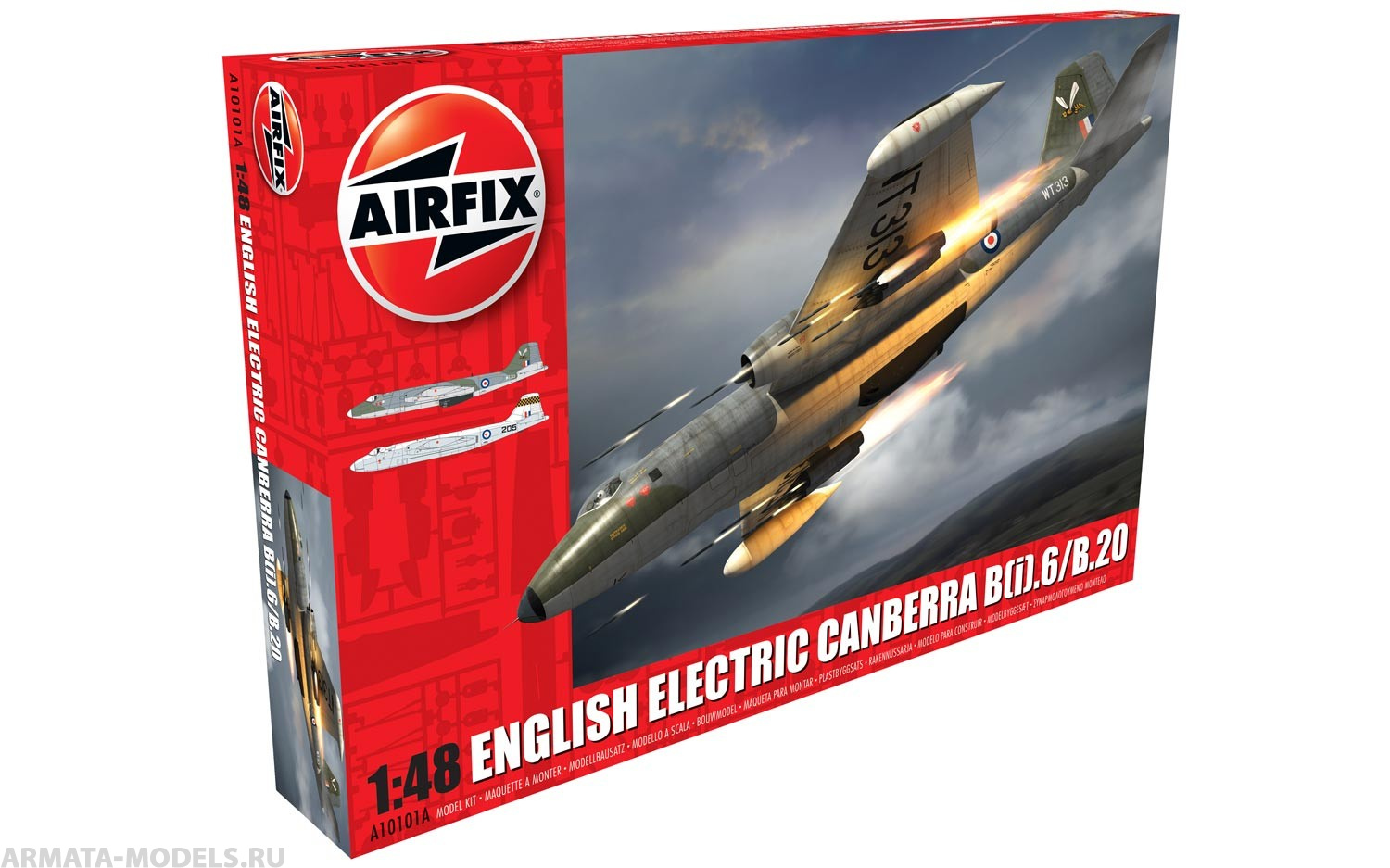 A10101C Сборная модель самолета English Electric Canberra B2/B20 Airfix