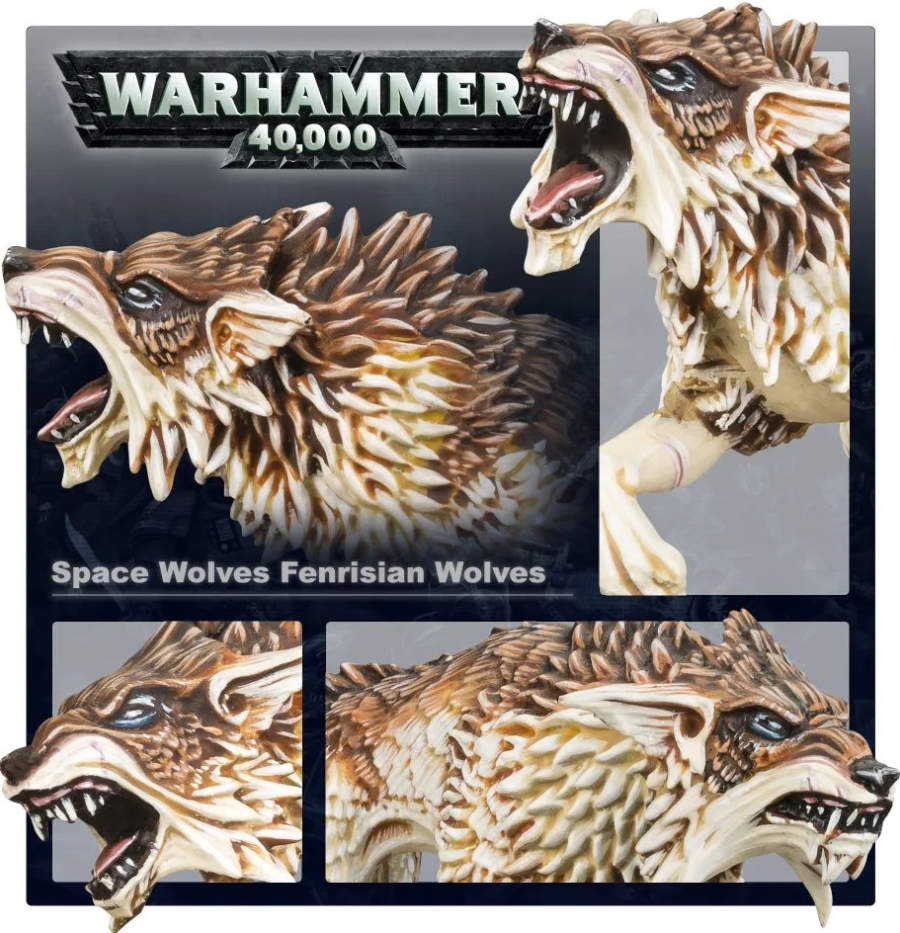 53-10GW Набор Космические Волки. Волки Фенриса (Space Wolves Fenrisian Wolves)