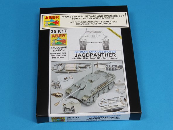 ABR-35-K17  Дополнения для  Sd,Kfz. 173  „Jagdpanther”-early version для Dragon 1/35