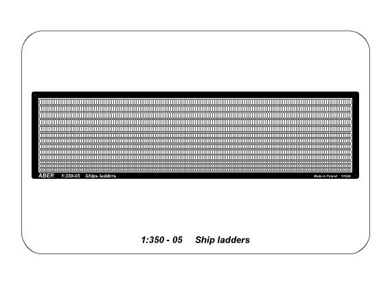 ABR-1:350-–-05  Дополнения для  Ship ladders для  1/350