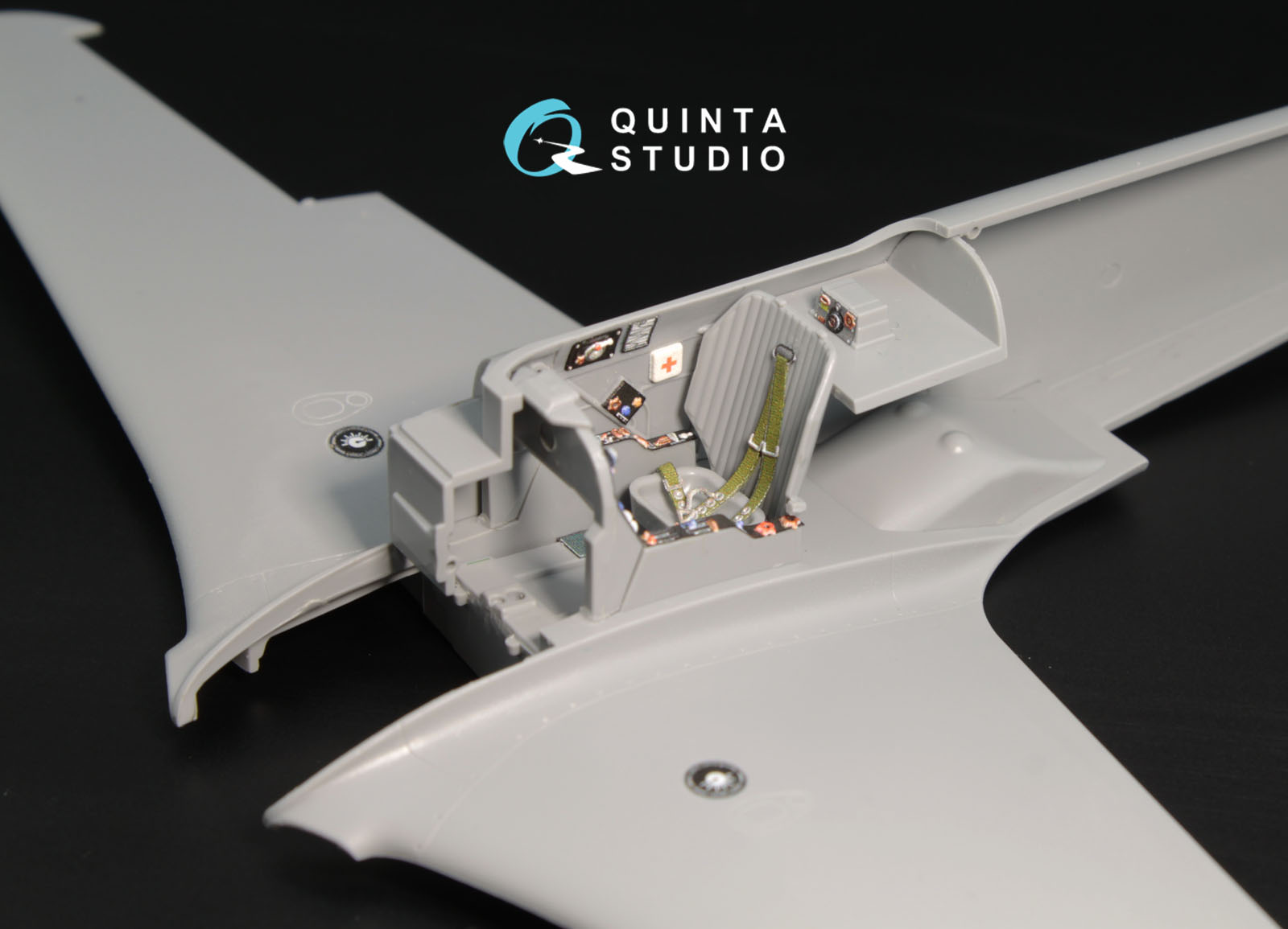 QD48001 3D Декаль интерьера кабины Як-3 (для модели Звезда 4814)