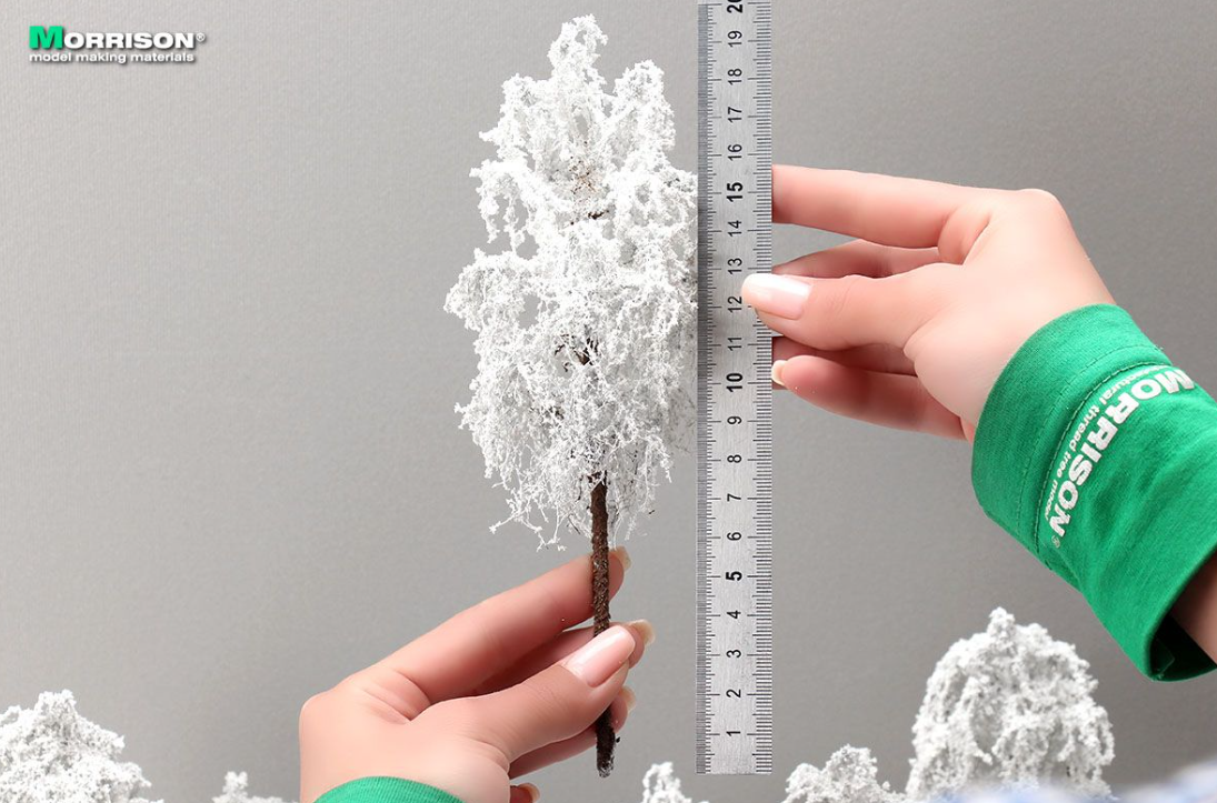 011duz020 Зимнее дерево для макета 20 см. серия «Profi»