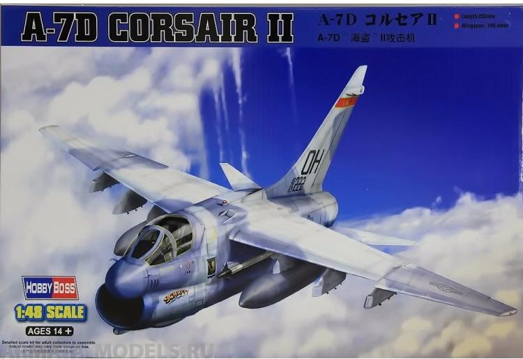 80344 Самолёт A-7D Сorsair II Hobby Boss