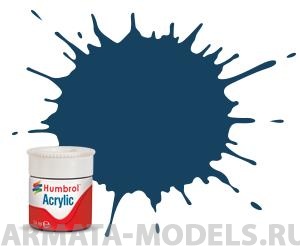AB0104 Краска акриловая  104 Oxford Blue Matt - 14ml