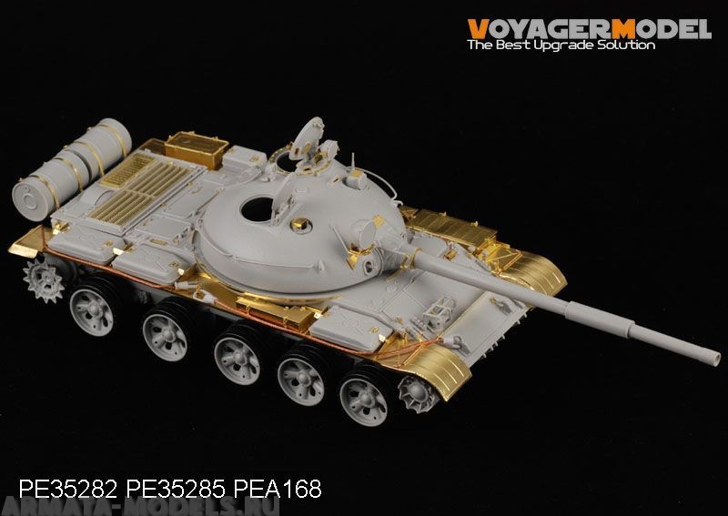 PE35282 Набор фототравления для 1/35 Russian T-62  Medium Tank Mod.1962 (For TRUMPETER 00376)