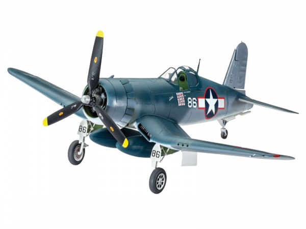 63983 Набор Истребитель-бомбардировщик Vought F4U-1D CORSAIR Revell