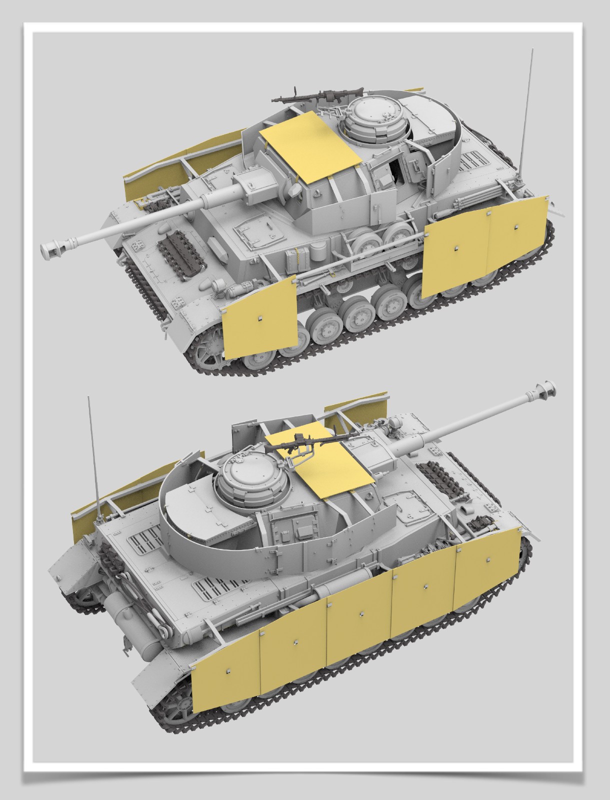 RM-5046 Немецкий танк Pz.IV Ausf.H Early Production Rye Field Model (RFM)