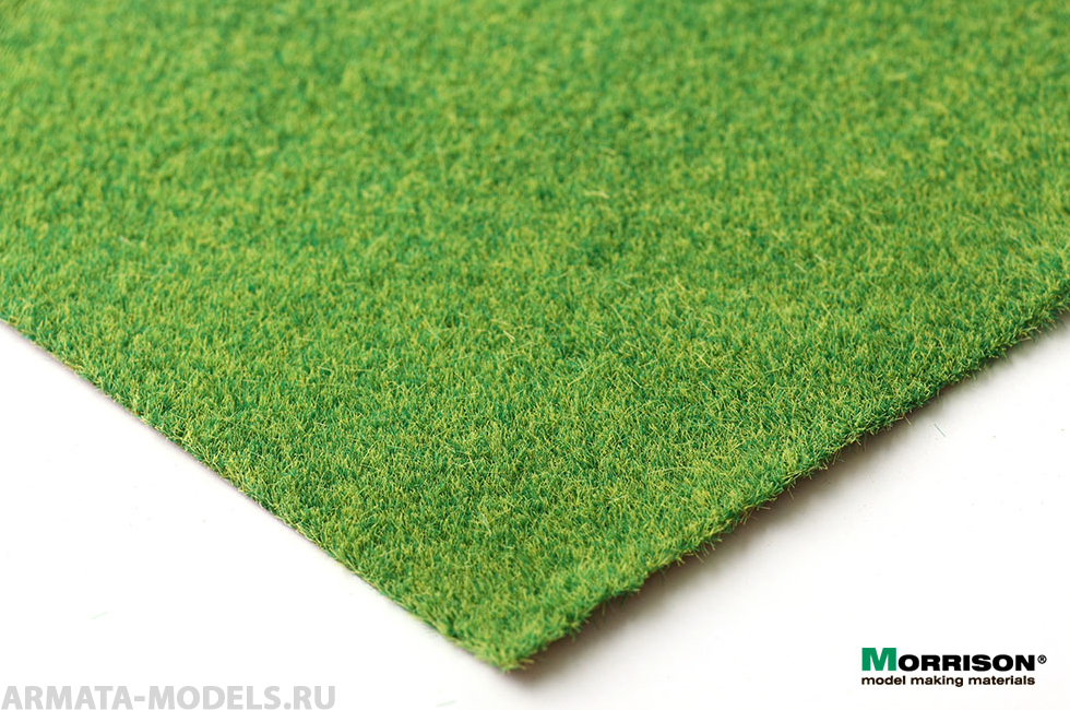 080trl009 Травяной мат «Яркая зелень» (А4 - 20х29 см.)