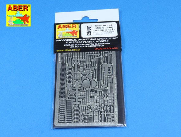 ABR-25 001  Дополнения для  German tool holders – early used up to 1943 для  1/25