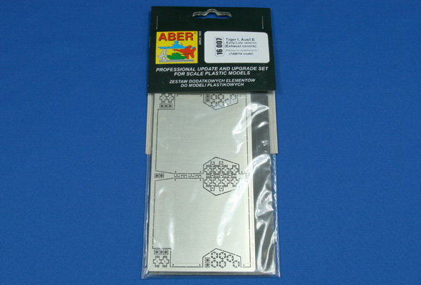 ABR-16-007  Дополнения для  Exhaust covers for Tiger I, Ausf.E – (Early/Late version) для Tamiya 1/16