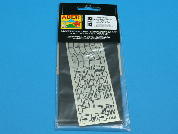 ABR-35-A89  Дополнения для  Magazines & ammo boxes for German Flak 30 & 38 для  1/35