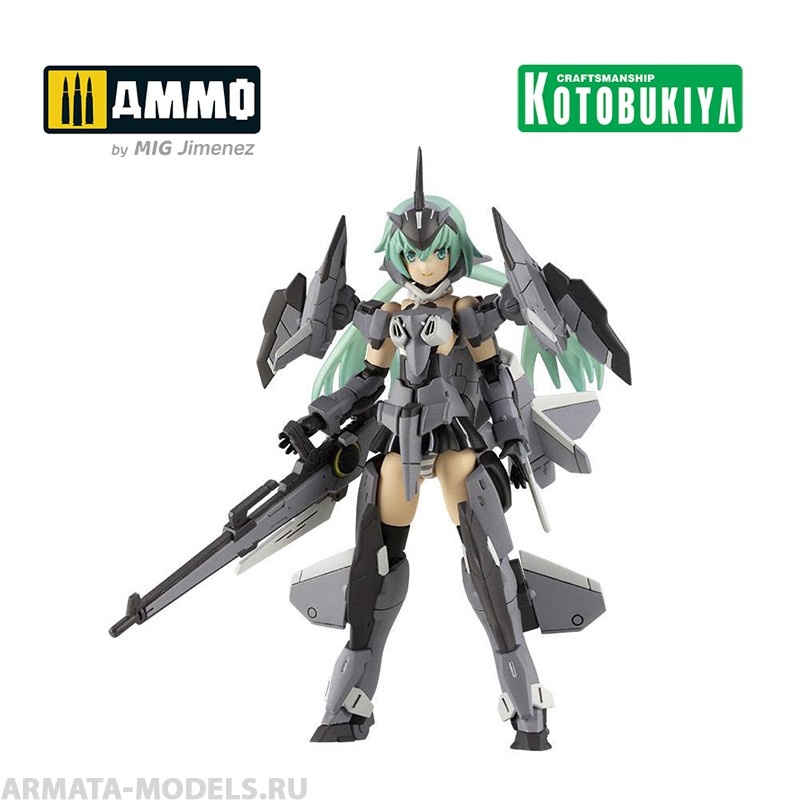 KTOFG079 Сборная модель Frame Arms Girl Plastic Model Kit Stylet XF-3 Low Vicibility Ver. KOTOBUKIYA