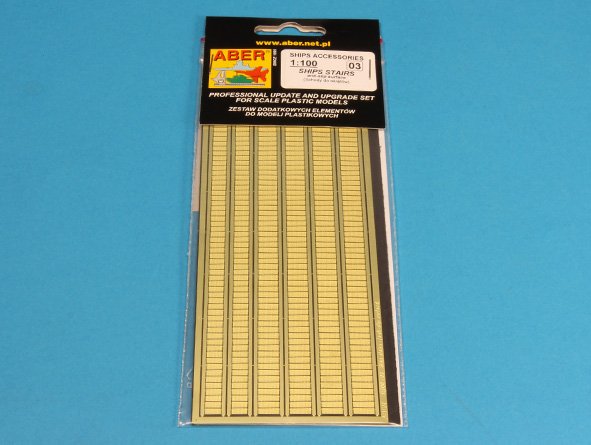 ABR-1:100-–-03  Дополнения для  Ship stairs – anti-slip surface для  1/100