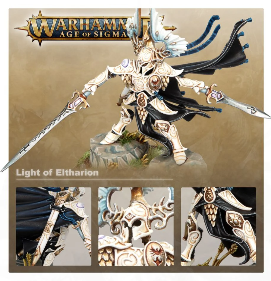 87-57GW Набор Люминеты, Повелители Владений. Свет Эльтариона (Lumineth Realm-lords: The Light of Eltharion)