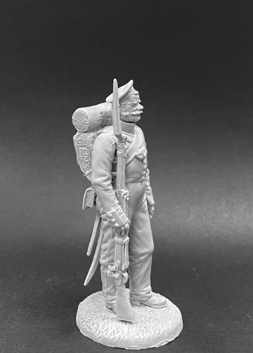 CHM-54260(M) Рядовой гренадерских полков и рот (2 варианта голов, 2 варианта рук), Россия 1846-56 гг. белый металл Chronos Miniatures