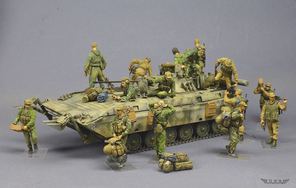 T-35253 Советские бойцы разведроты ВДВ III (Афганистан 1979-1989 гг) (2) Tank