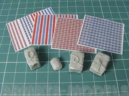 E-025 Дополнения для моделей Modern „Eastern” Cargo Bags in 1/35 scale. Set contains 4 elements made in resin and decals.