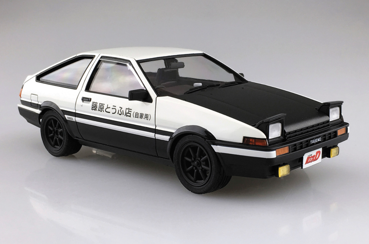 05957 Toyota Trueno AE86 Fujiwara Takumi  (Project-D Ver.) Aoshima