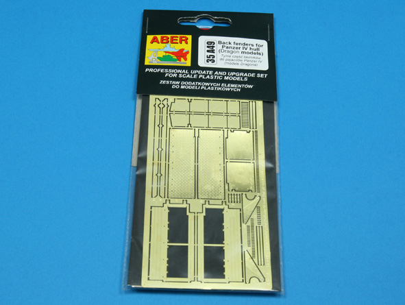 ABR-35-A49  Дополнения для  Back fenders for PzKpfw IV hull для Dragon 1/35