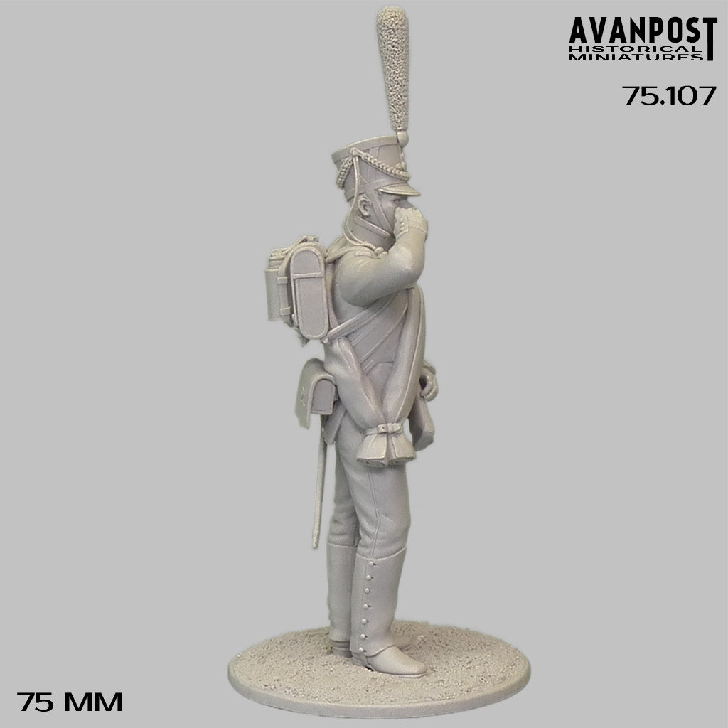 75.107 Унтер-офицер гренадёрской роты 21-го егерского полка, 1812 г Аванпост