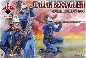 RB72030 Фигуры Italian Bersaglieri 1900 (Boxer Rebellion)
