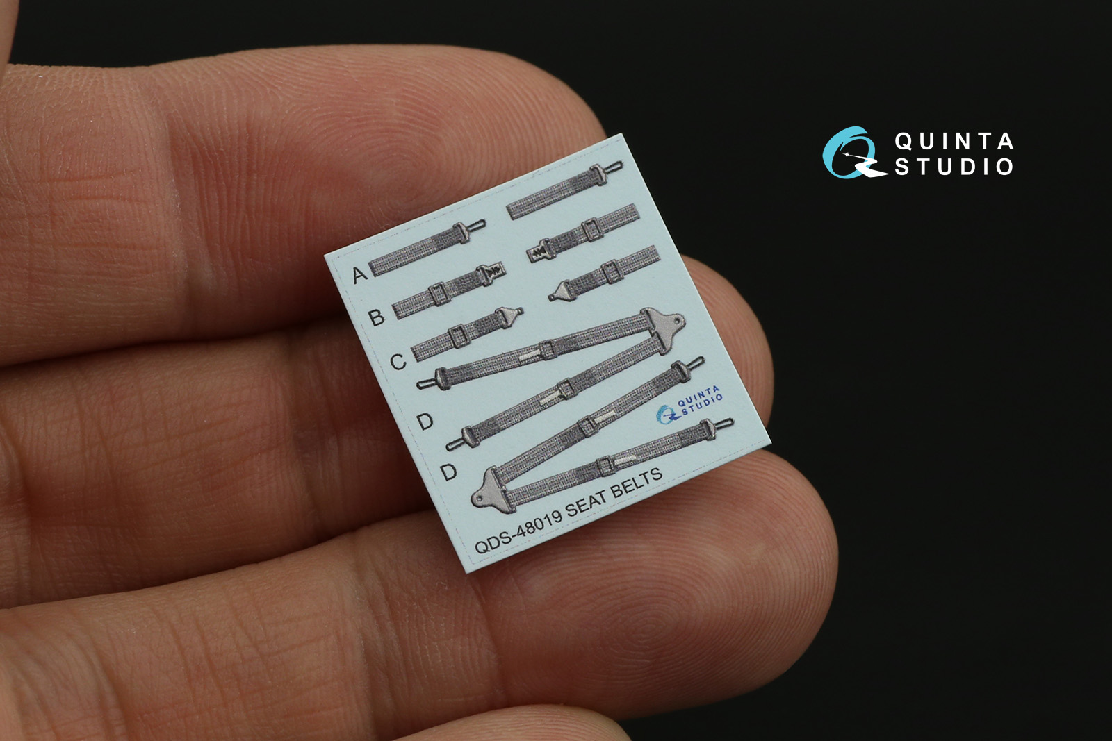 QDS-48019 3D Декаль интерьера кабины Як-52 (ARK) (Small version)