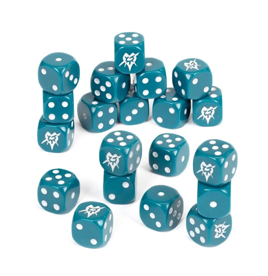 45-05GW Набор кубиков Друкари (Drukhari Dice Set)