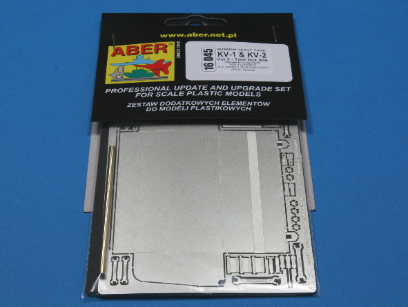 ABR-16-045  Дополнения для  Russian Heavy Tank KV-1 or KV-2 vol3-Tool boxes late для Tamiya 1/16