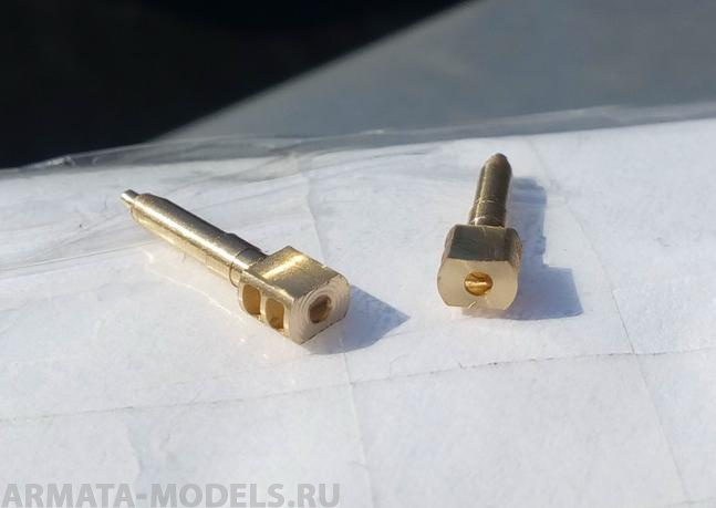 AM3529-1 Дульный тормоз 2A42 для T-15 Барбарис, Бумеранг, Эпоха 1/35 (1 шт.)